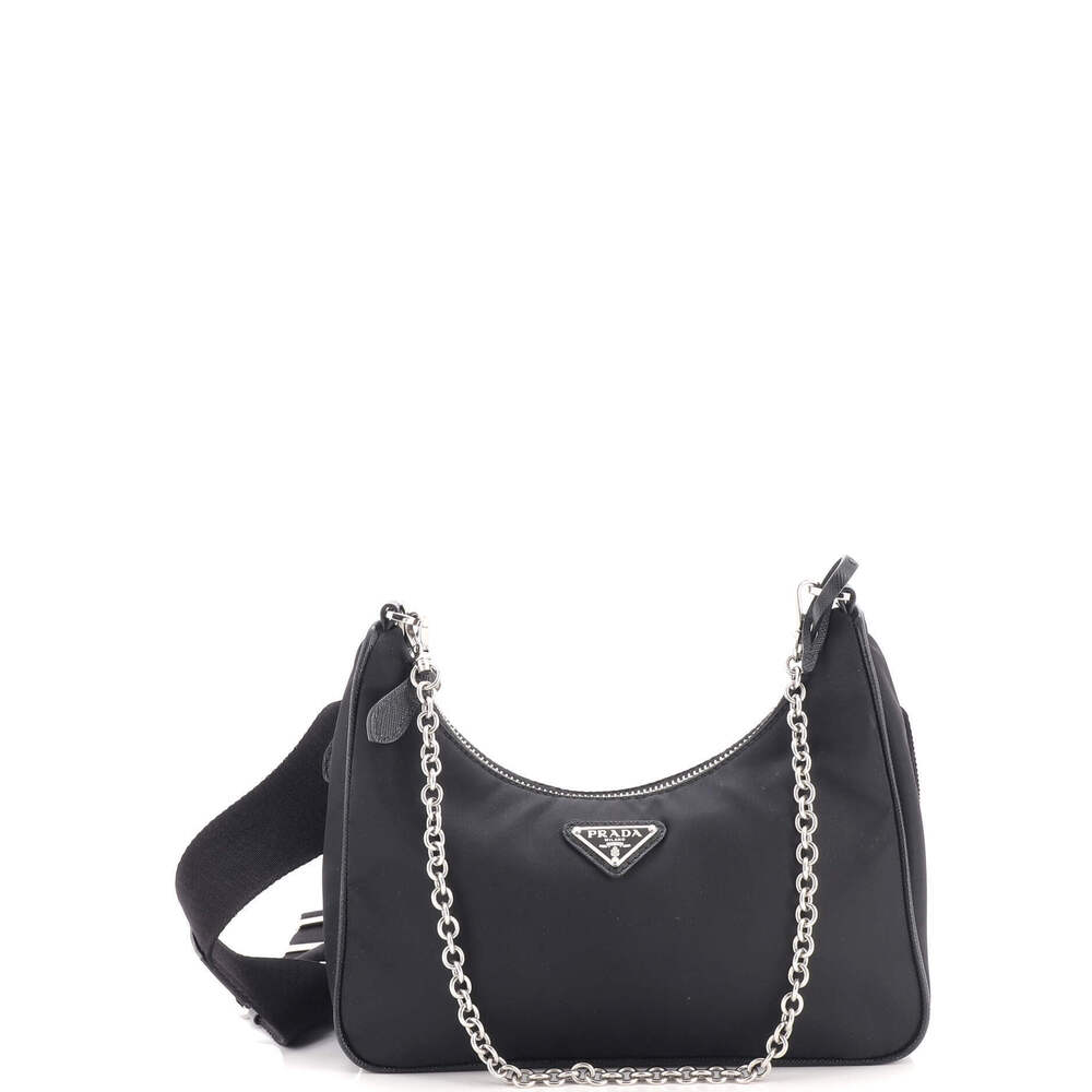 Prada Small Re-Edition 2005 Shoulder Bag Tessuto